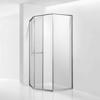 Душевой уголок RGW SV-82 "L" 33328299-11L 90x90 см хром